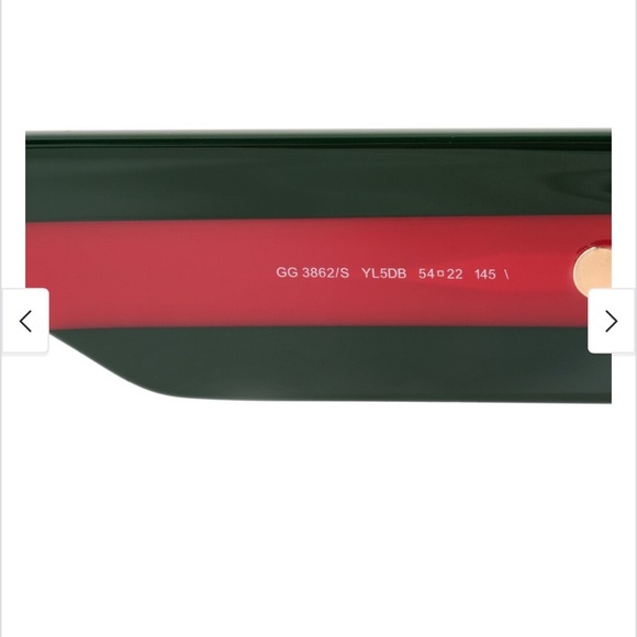 Gucci Oversized Square Frame Sunglasses EUC - Picture 6 of 7